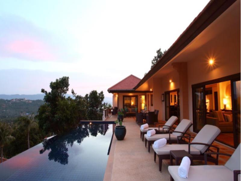 Baan Phuttarak - Seaview Private Villa Choeng Mon Eksteriør bilde